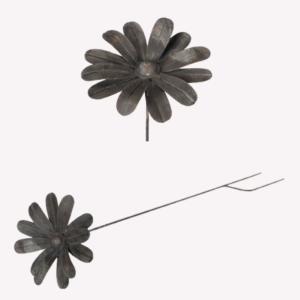 Trädgårdsstick Blomma Metall