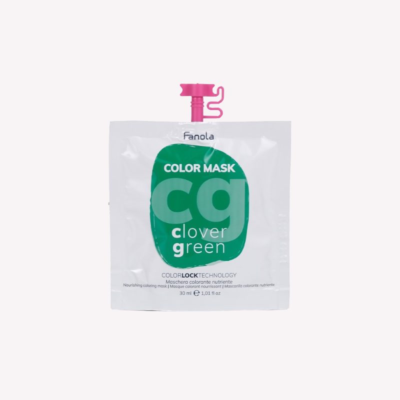 Fanola Color Mask Clover Green Travelsize