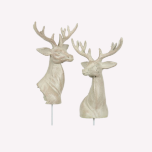 Hjorthuvud Stick Natur Poly
