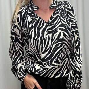 Lyon Zebra Blus