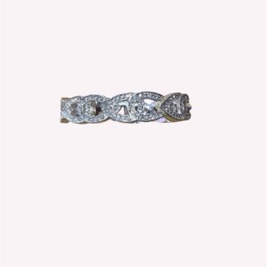 Gemini Armband Glitter/Silver Droppe